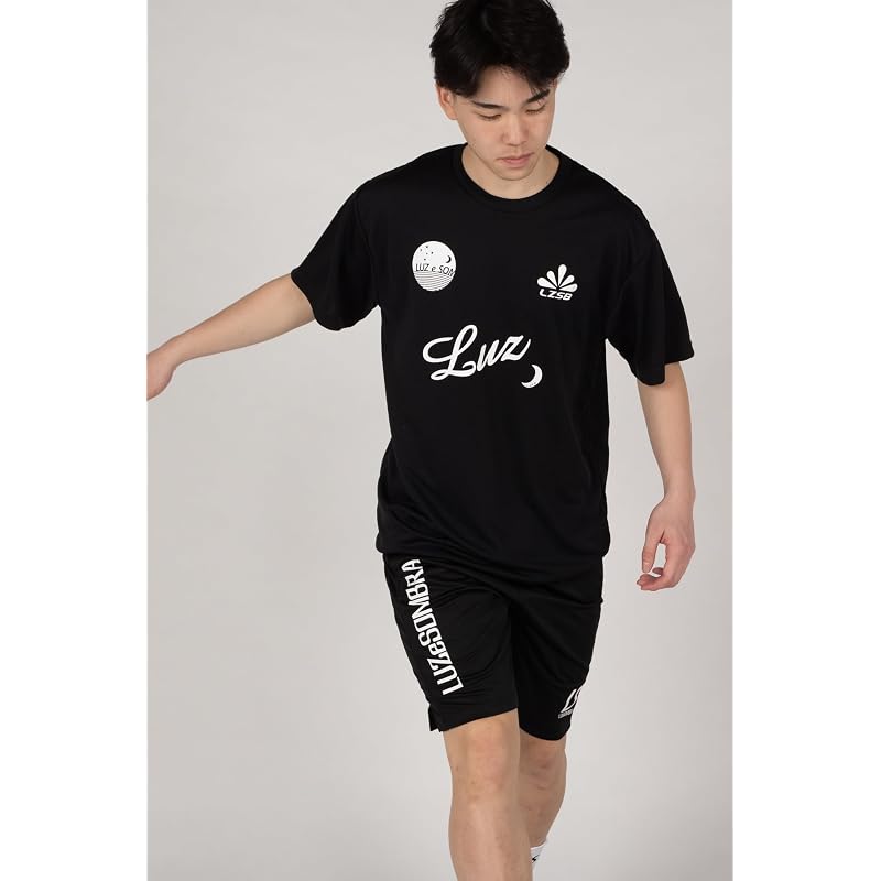 [LUZ E SOMBRA] STANDARD PRA-SHIRT, F1811023, BLKWHT, L (Futsal/Soccer)