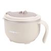 Microwave Ramen Bowl with Lid and Handle 316 Stainless Steel Insulated Noodle Bowl with Spoon for College Dorm Apartment