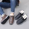 Men's Snow Boots with Fleece and Thickened Warm Casual Shoes