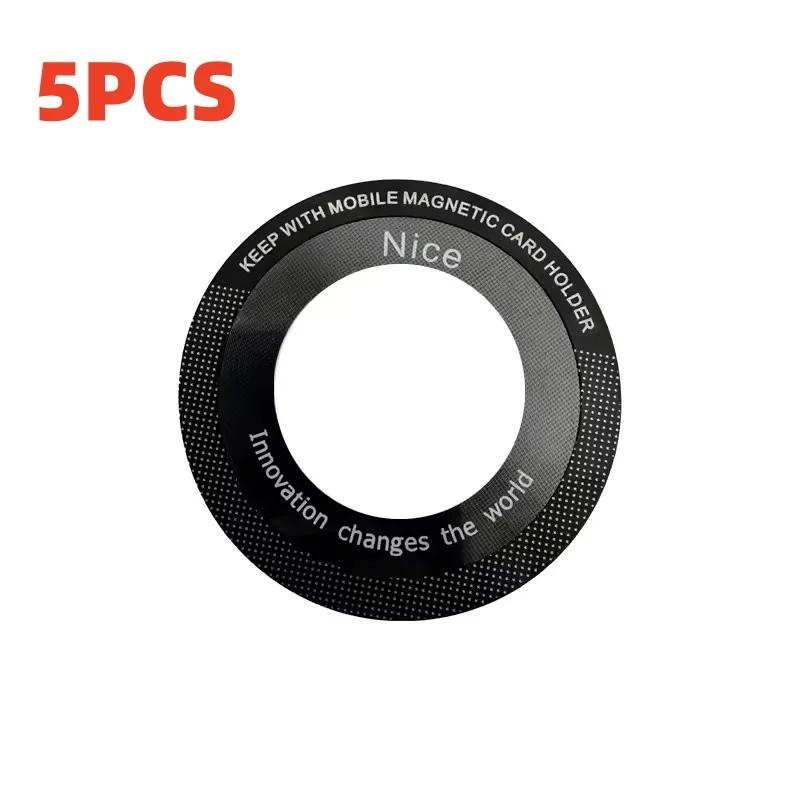 For Magsafe Magnetic Plate Ring Universal Metal Sticker Support Wireless Charger Metal Plate Sheet for Magnet Car Holder