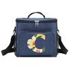 Lunch Bag Thermal Organizer Handbag Insulated Bags Cooler Box Camping Shoulder Storage Lunchbag for Men and Women Floral Series
