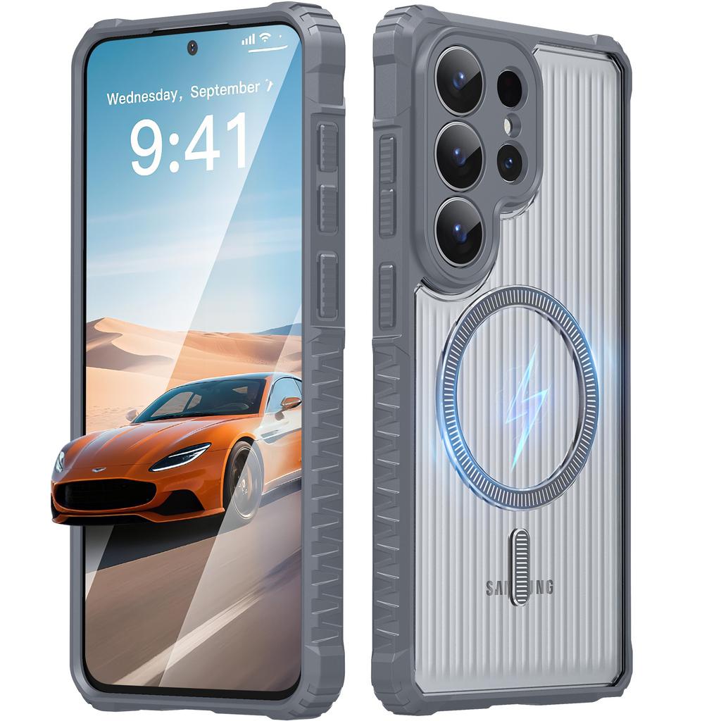 Samsung S11Ultra Mobile Phone Case Defeats Energy Pattern A11 Magnetic Induction A11 Anti-drop S11 Protective Case A11