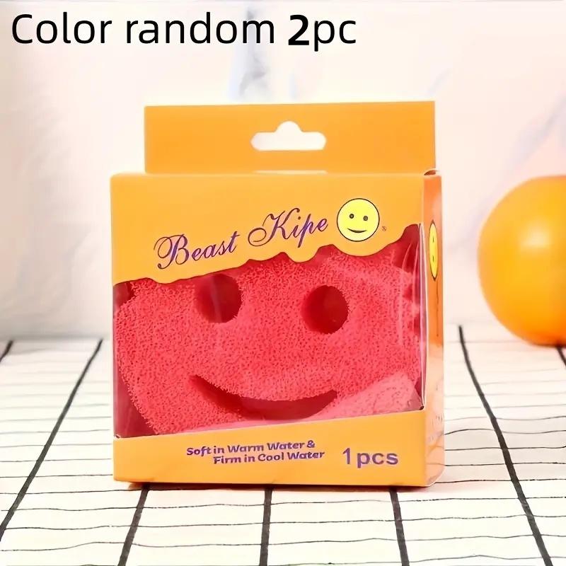 Double Sided Sponge Set - Scratch Free Deep Clean Kitchen Bathroom More Ergonomic Design Sponge Holder for Kitchen Sinks