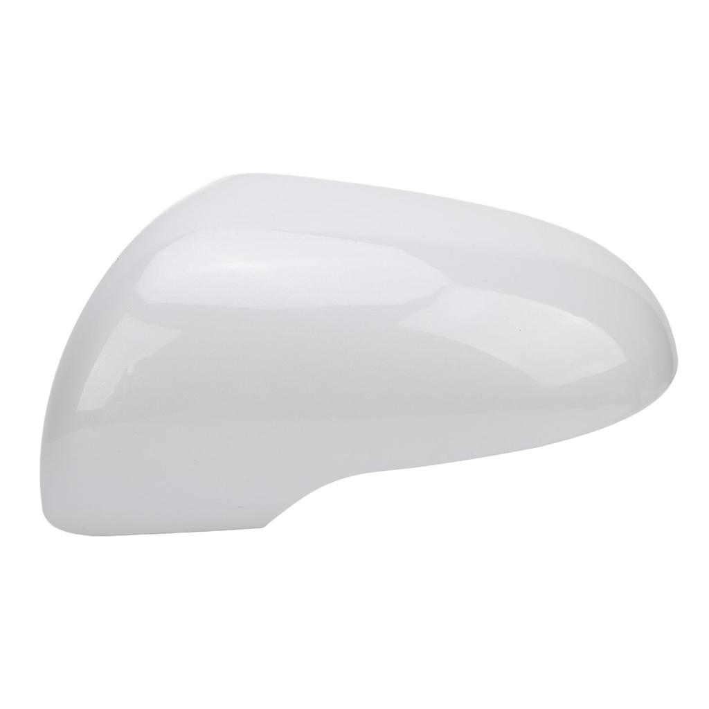 Rear View Mirror Cap Cover White Impact Resistant Scratch Proof Exterior Side Door Mirror Cap for