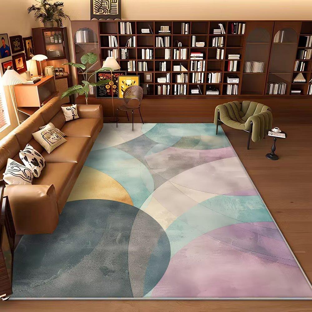 Covoare Abstracte Moderne pentru Suprafață Mare Decorare Sufragerie Canapea de Casă Covor Antiderapant Birou Dormitor Tatami Copii Covorașe Moi pentru Podea