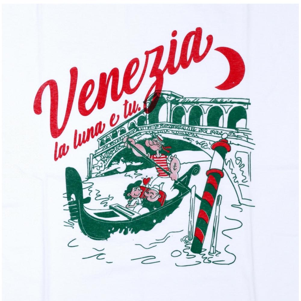 Wild Donkey Unisex Graphic T shirT Venezia T Venezia whiTe