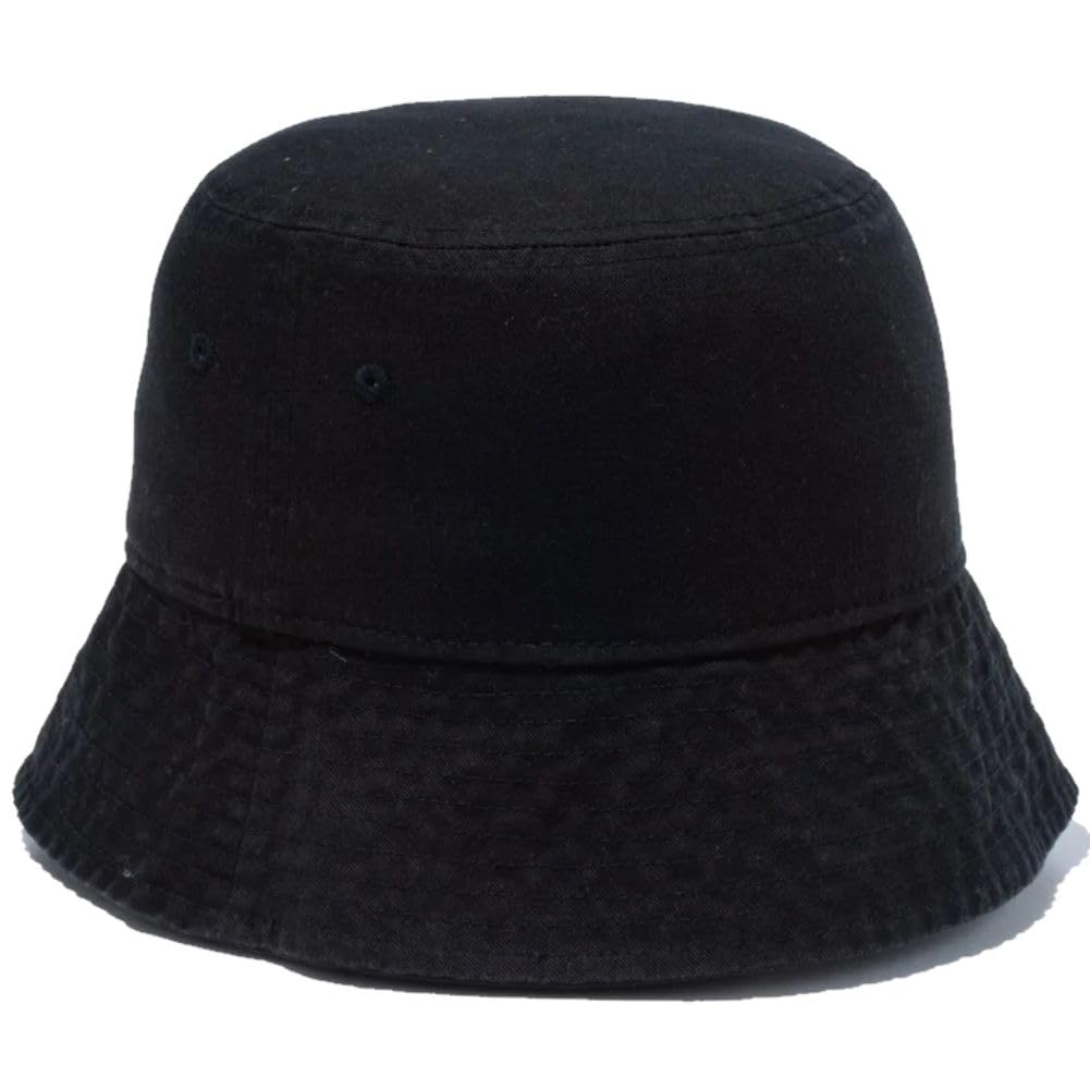 New Era Bucket Bucket Sailor Black Hat, 01, Brim,