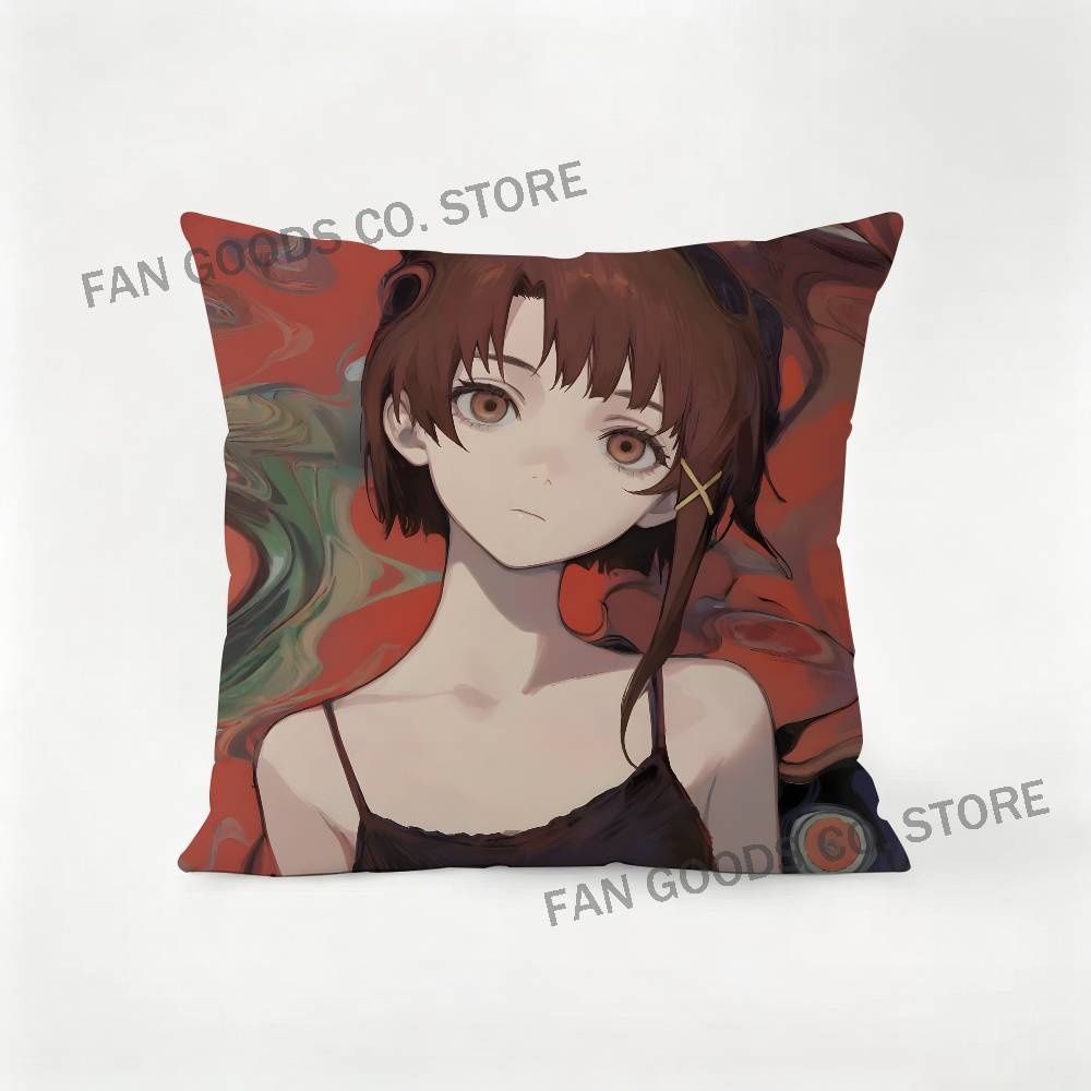 Anime Serial Experiments LLain Printed Pillow Cover Cushion Case Simple Sofa Pillow Case No Pillow Core
