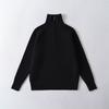 Women's Solid-color Fashionable Long-sleeved Top Sweater