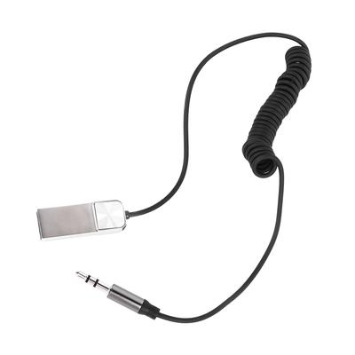 Auto Bluetooth Empfänger 3,5mm Klinke Schnelle Kopplung Stabile Verbindung Tragbarer Drahtloser Audioadapter für Zuhause Fahrzeug