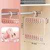 Multi-Clip Detachable Sock&Underwear Drying Rack–Foldable Space-Saving Hanger with RemovableClips forBaby Clothes,Towels,Laundry