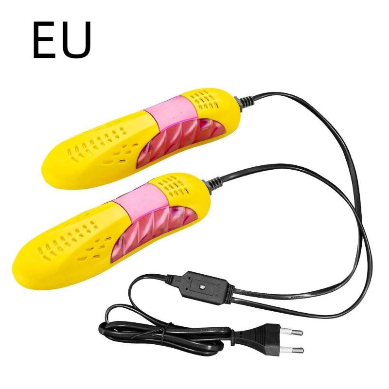 Portable Electric Shoe Dryer Fast Deodorizer for Home Dormitory Wet Shoes Boots Slippers жёлтый