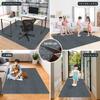 JAYFAN Floor Mat, 100cm X 140cm, Carpet Floor Protector, Chair Mat, Scratch-Resistant, Dent-Resistant, Stays In Place, Anti-Slip, Washable