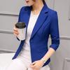 Blazer Donna Rosso Manica Lunga Tasche Giubbotti Cappotto Slim Ufficio Giacca da Donna Top Femminili Blazer Completo Giubbotti Femme