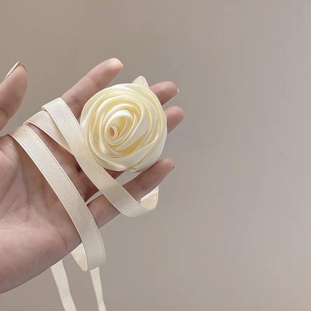 2PCS Multi-function Rose Curtain Tieback French style Curtain Straps Ribbon Curtain Buckle Gift