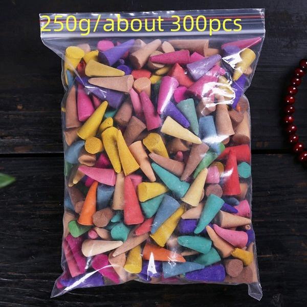 1Set of home mixed aromatherapy tower sandalwood fungus floral grain, pagoda aromatherapy, cone aromatherapy home hygiene