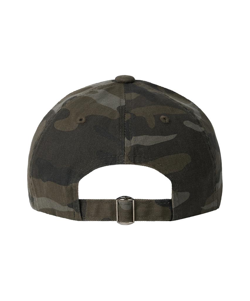 FREEMARIO Fmo Logo Damaged Ball Cap [Camo]