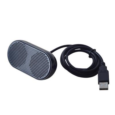 HONKYOB USB Mini Speaker, Computer Speaker, Powered Stereo Multimedia Speaker for Laptop (Black)