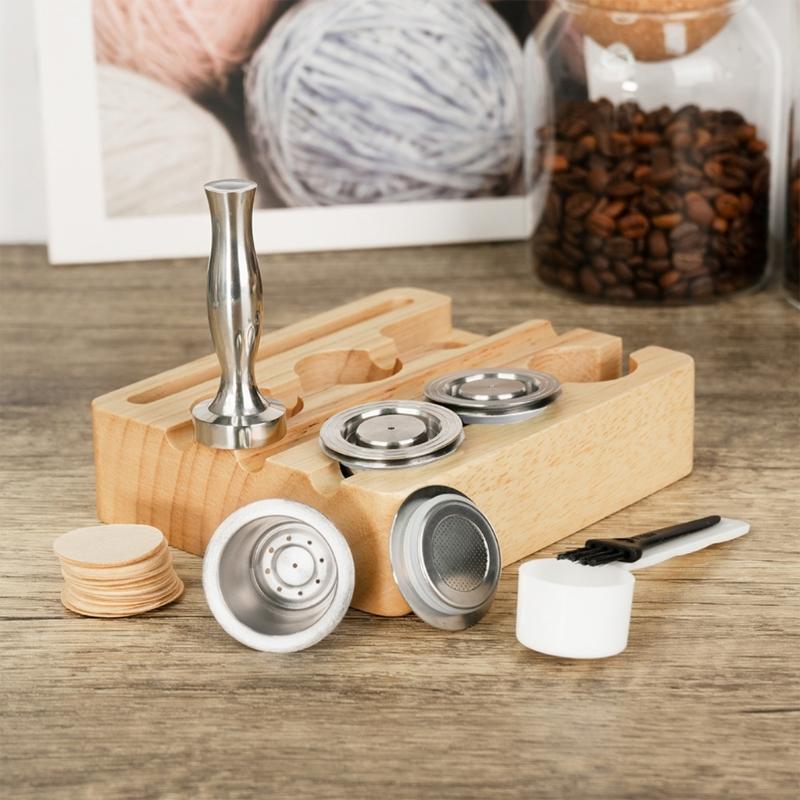 Professional Coffee Powder Tamper Reusable Metal Coffee Basket For CitiZ D112 C112 C60 C60P Dishwasher Safe Accessories