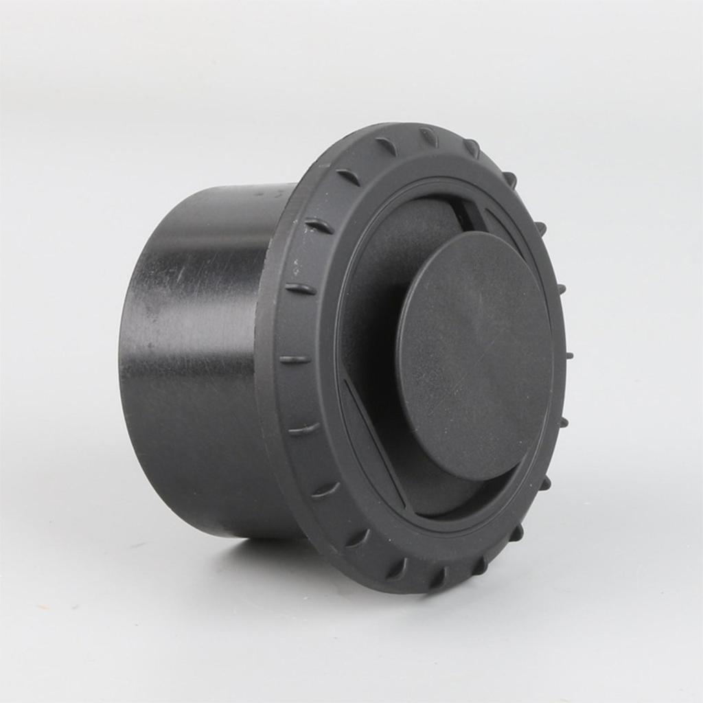 Car Heater Ducting Warm Air Vent Outlet Black Rotatable for RV Auto 60mm