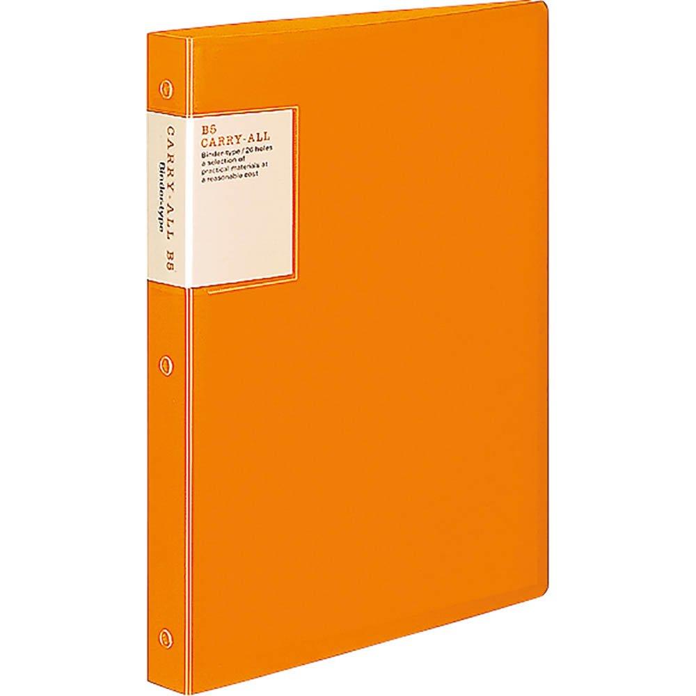 

KOKUYO Binder Notebook Carryall B5 26 отверстий до 100 листов оранжевый Lu-5001YR