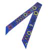 HERMES   Scarf Blue Silk Women