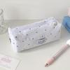 Large Capacity Y2k Dots Pencil Case Desktop Storage Cloth Stationery Bag  Office