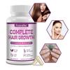 Haarwachstums-Unterstützungskapseln mit Keratin, Biotin, Vitaminen & Mineralstoffen, 120 Kapseln
