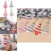 Elegant Wood Christmas Pendant Decorations For Home And Party Ornamentation