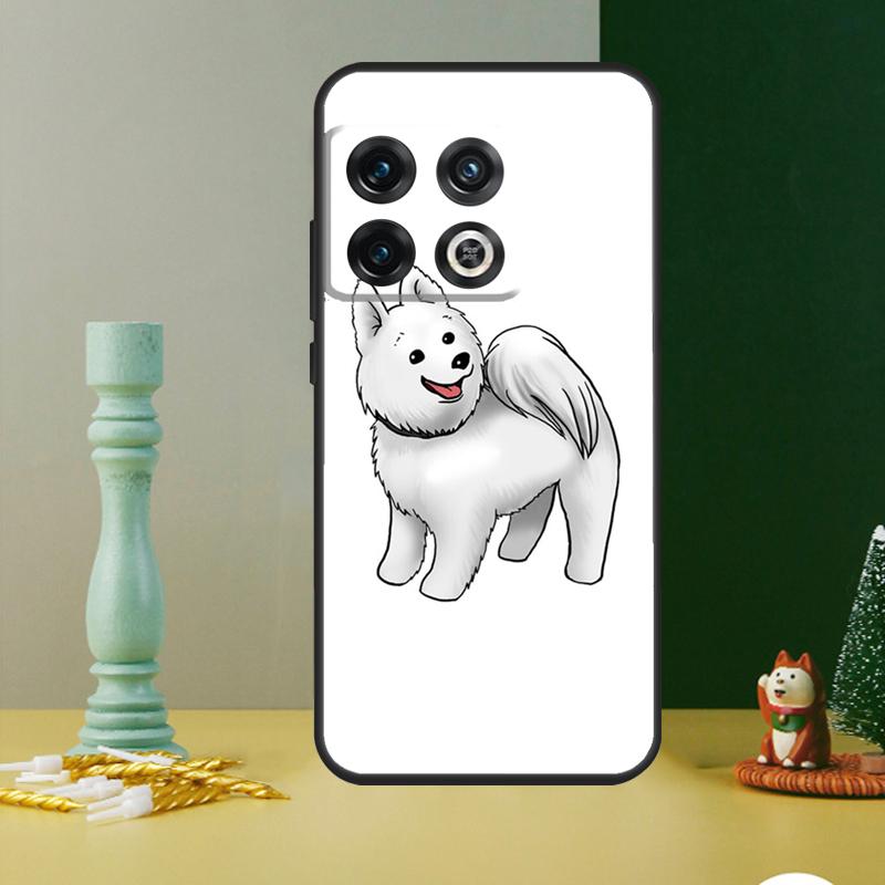 Cartoon Samoyed Dog Case For OnePlus Nord CE 2 3 4 Lite N20 N30 9 10 Pro 8T 9RT 10T 10R 12 11 12R 13 13R Cover