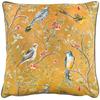 Cushion Cover - Wylder Tropics - Bird Pattern - Soft Velvet - Machine Washable