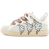Kappa Textile , Synthetic Leather , Split Cow Leather Slip Resistant Abrasion Resistant Low top Skateboard Shoes Unisex (Unisex) Skate Shoes