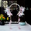 Ancient Chinese Style Hanfu Hair Band With Floral Decor And Tassels Elegant Headpiece for Women Wedding Birthday Party Decor