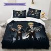 One Piece Pattern Bedding Quilt Set Quilt Cover Pillowcase Home Birthday Gift(1 * duvet cover + 2 * pillowcase, without core)