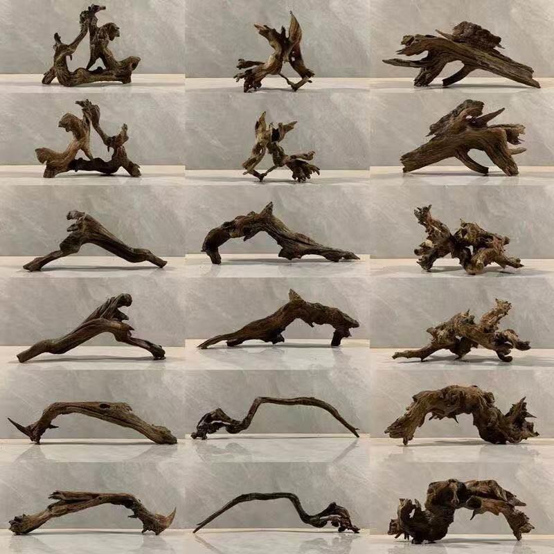 Natural Driftwood Aquascaping Terrarium Reptile Habitat Decorative Climbing Branch Root