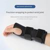 Support de Poignet Bande Renforcée avec Barre en Acier Enveloppe Élastique Respirante de Qualité Médicale pour Stabilisation et Compression