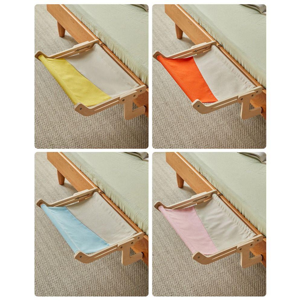 Wooden Hanging Cat Lounge Bed Detachable Cat Basking Platform Cat Nest Beds  Four-Season