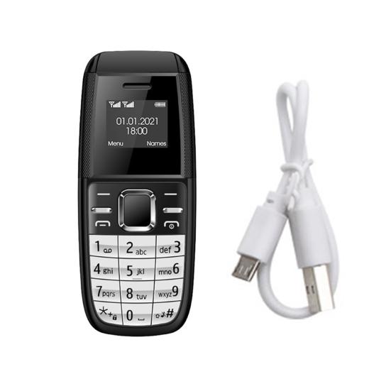 Mini BM200 Mini Dual-Cards Dual Standby Keypad Phone Without Camera 0.66 Inch GSM