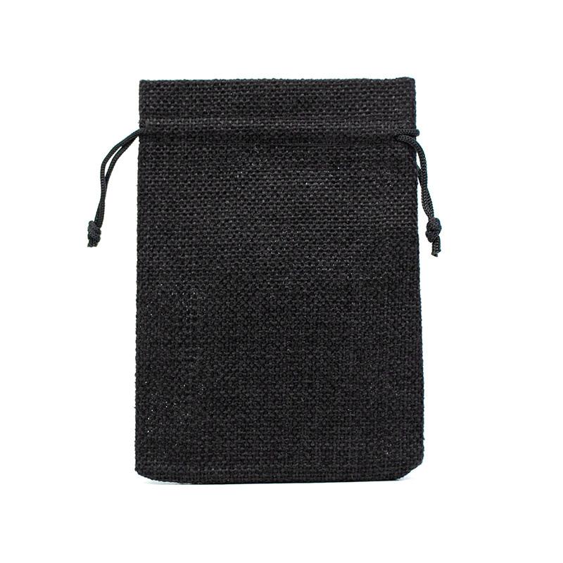 10Pcs/Lot Drawstring Natural Burlap Bag Jute Gift Bags Multi Size Jewelry Packaging Wedding Bags with Candy Bag Wholesales
