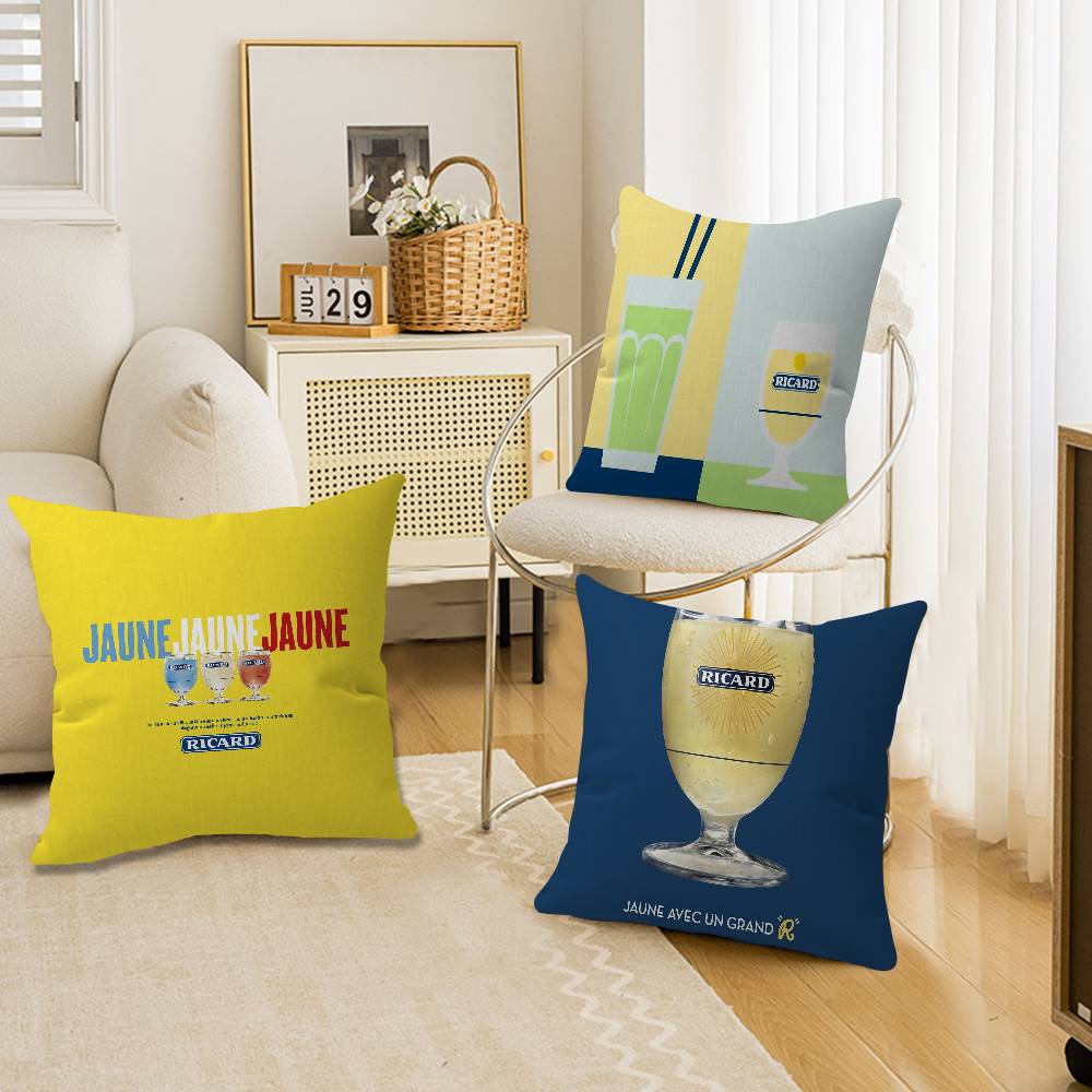 R-Ricards Logo Lucky Dragon Pillow Cover Sofa Cushion Cover Home Room Decoration Children Gift