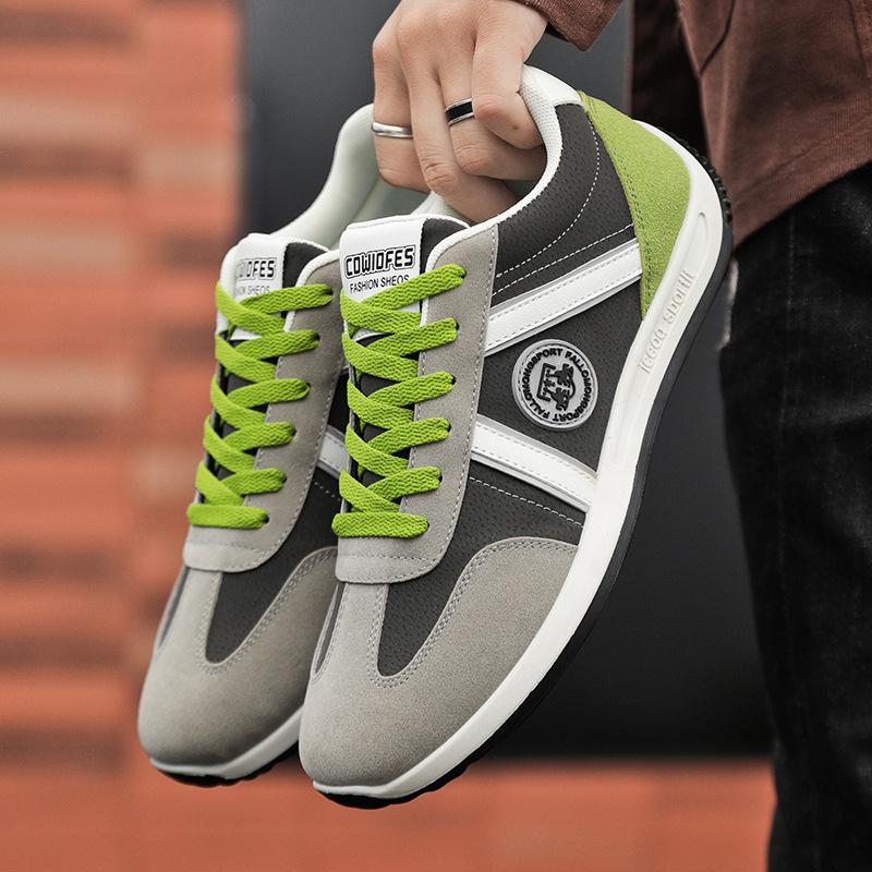 2025 Men's Shoes New Breathable Men's Sports and Leisure Shoes Running Versatile Trend Soft-soled Casual Cloth Shoes Forrest Gump Shoes