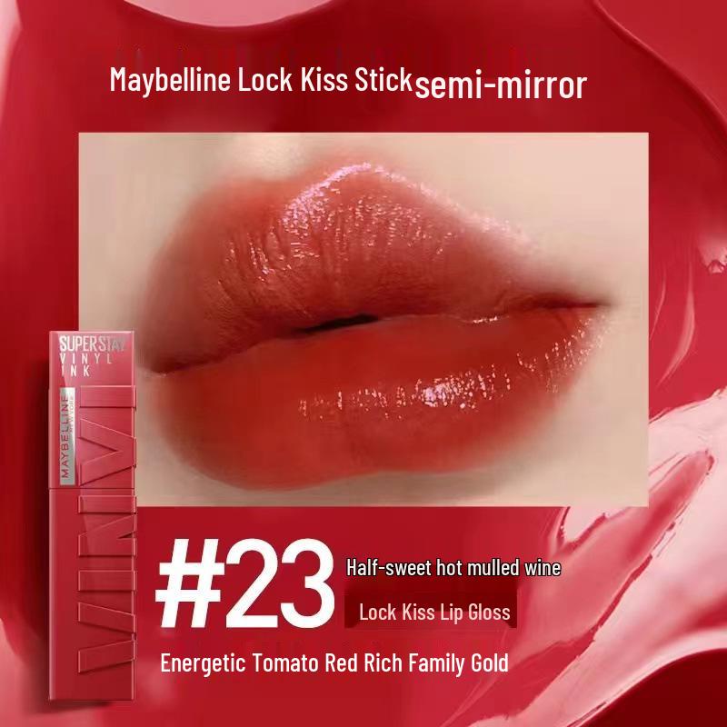 

Maybelline Lock Kiss Stick Superstay Long-Lasting Semi-Mirror Finish Lip Gloss 4.2ml