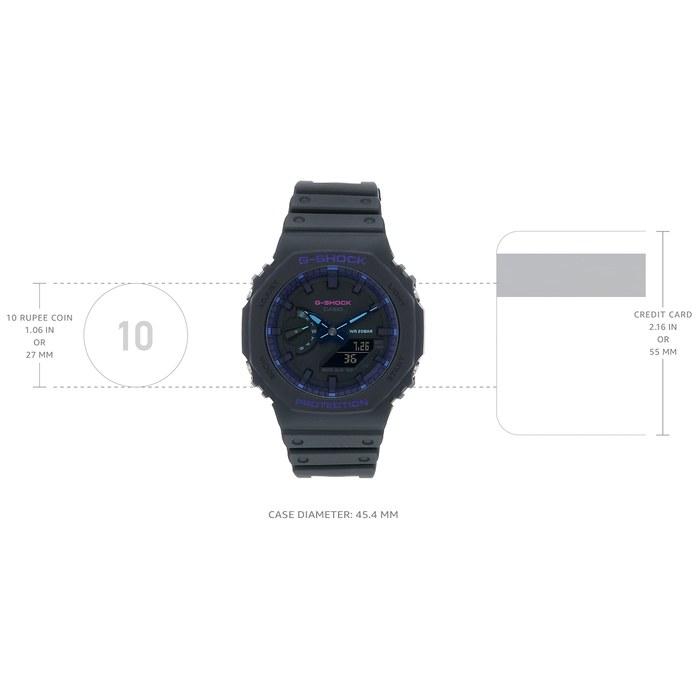 Casio G-Shock GA-2100VB-1A Men's Analog-Digital Watch
