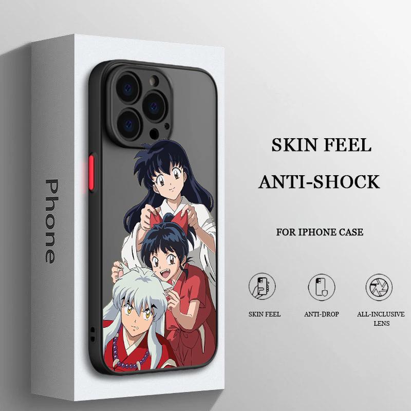 

Напівпрозорий матовий чохол для телефону Inuyasha Sesshoumaru для Apple iPhone 15 14 13 12 Mini 11 XS XR X 8 7 Pro Max Plus TPU iPhone 14 Pro Max