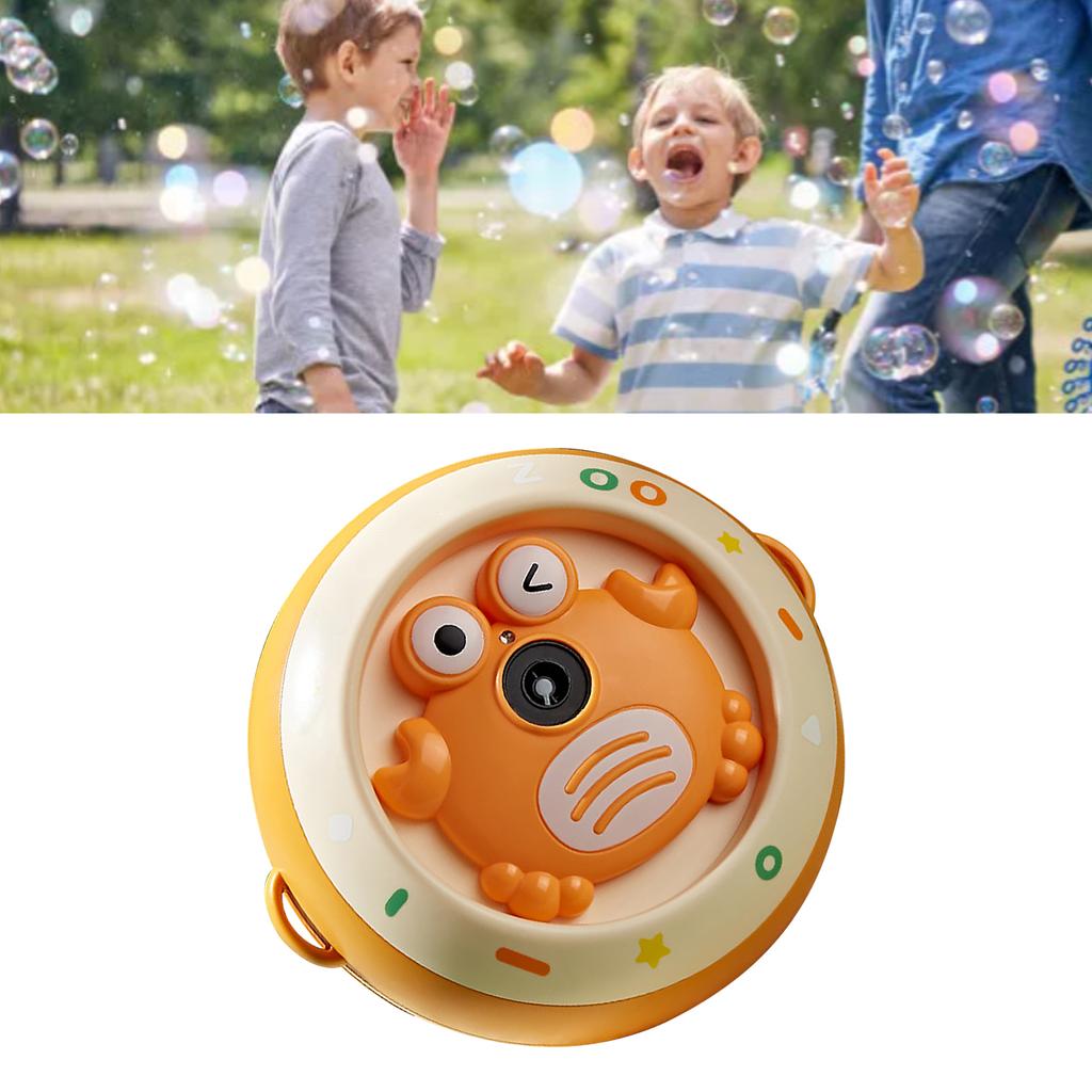 Bubble NaMachine Toy Automatic Electric Children Bubble Maker with Sound Light Effects for Outdoor Garden