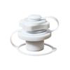 White Boston Air Valve One-way Inflation Valve Airbeds Approx. 22mm BIGMOUTH Boats Canoes Kayaks Plastic Pool Rafts