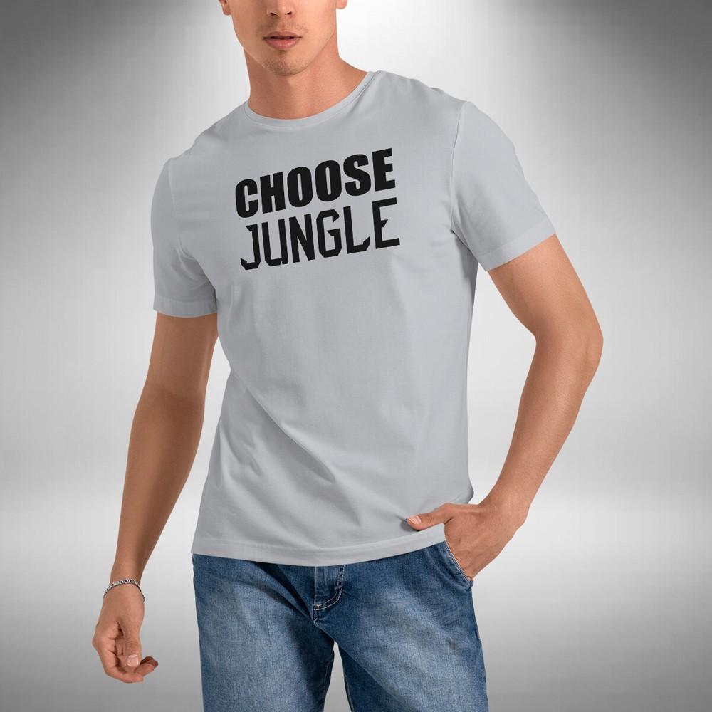 

Choose Jungle T-Shirt Funny Drum and Bass DNB Massive Old Skool Sizes S to 5XL L