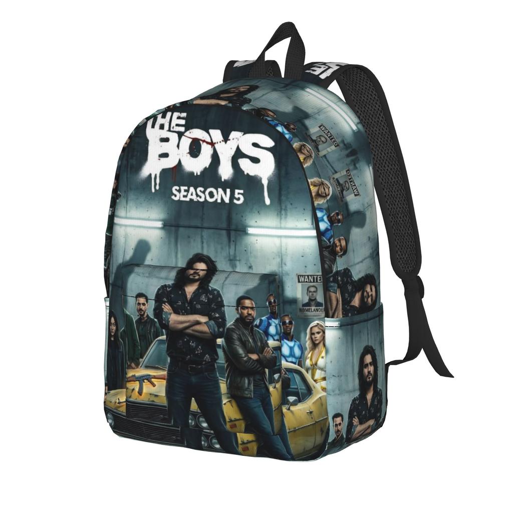 The B-Boys TV Series Backpack for Men Women Teenage High School Work Daypack  College Canvas Bags Sports