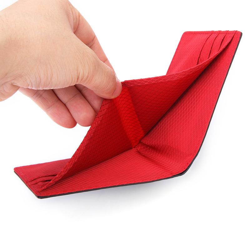 Carbon Fiber Wallet OEM Men's Large Capacity Short RFID Wallet On Behalf of walletsOEM