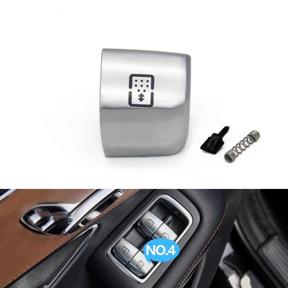 W222 Auto Heckscheiben Schalterkappen Reparatur Knopf Abdeckung Ersatz für Mercedes Benz S E Klasse W213 S320 S350 S450 S500 S560